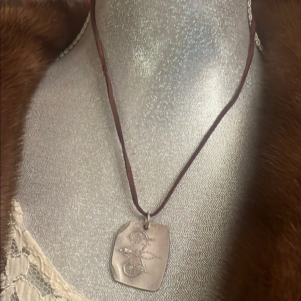 VTG Reworked Flatware Pendant